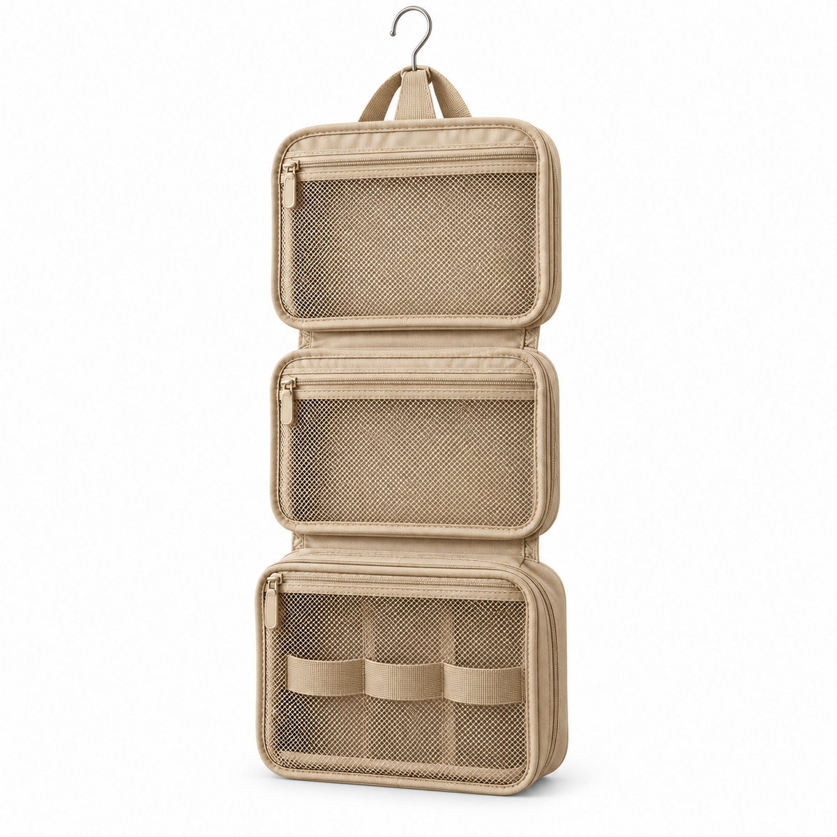 ππππππππβ’ Hanging Toiletry Bag, Fold-Out Travel Bathroom Organizer