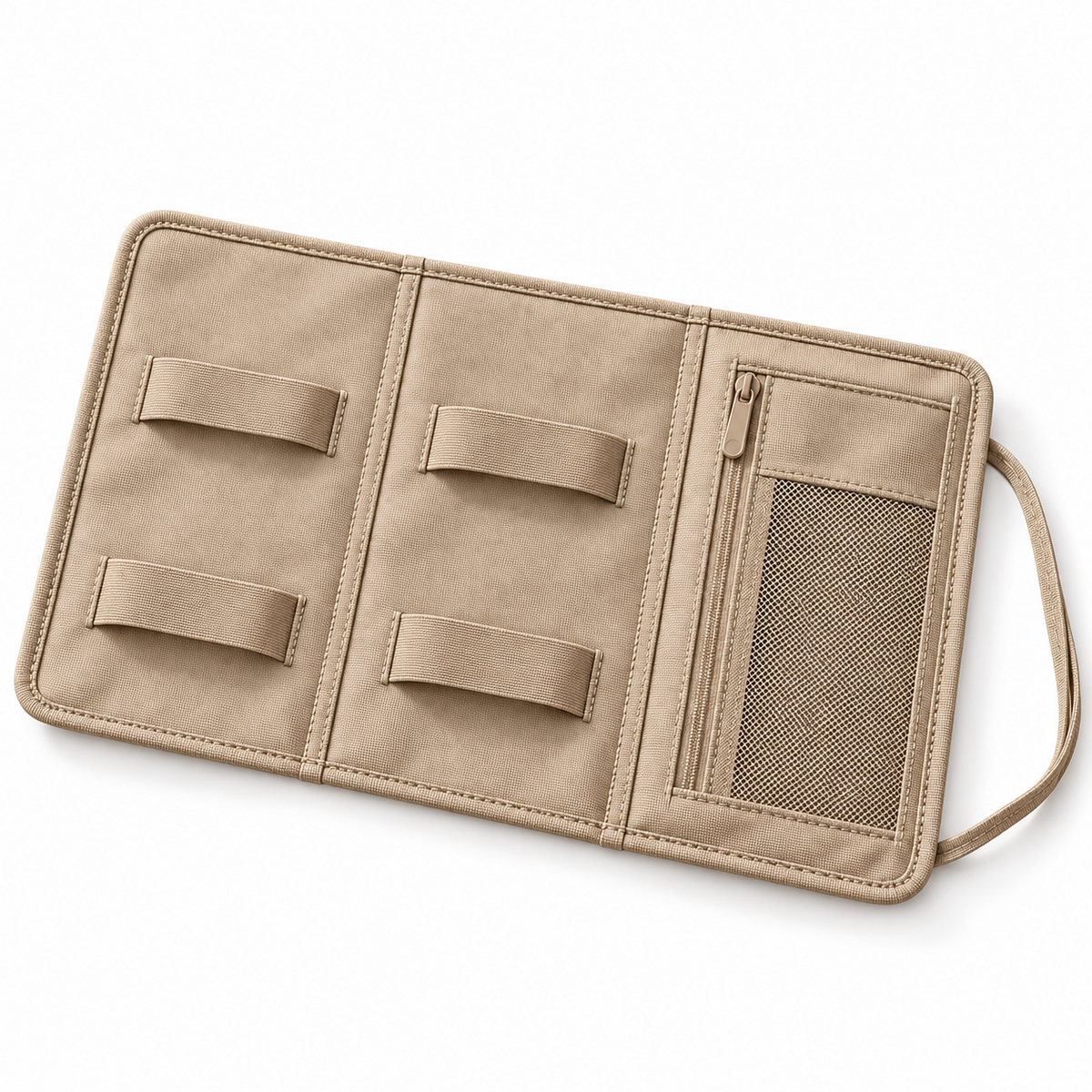 𝒆𝒍𝒛𝒖𝒏𝒐𝒓𝒂™ Slim Cable Organizer Roll, Foldable Travel Cord Storage Pouch